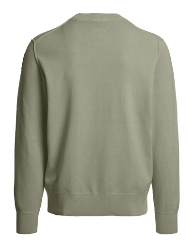 Parajumpers - Basic Braw Crewneck Strik - Ashen Sage